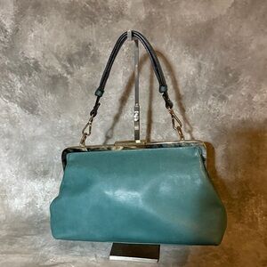 Elegant Teal Handbag